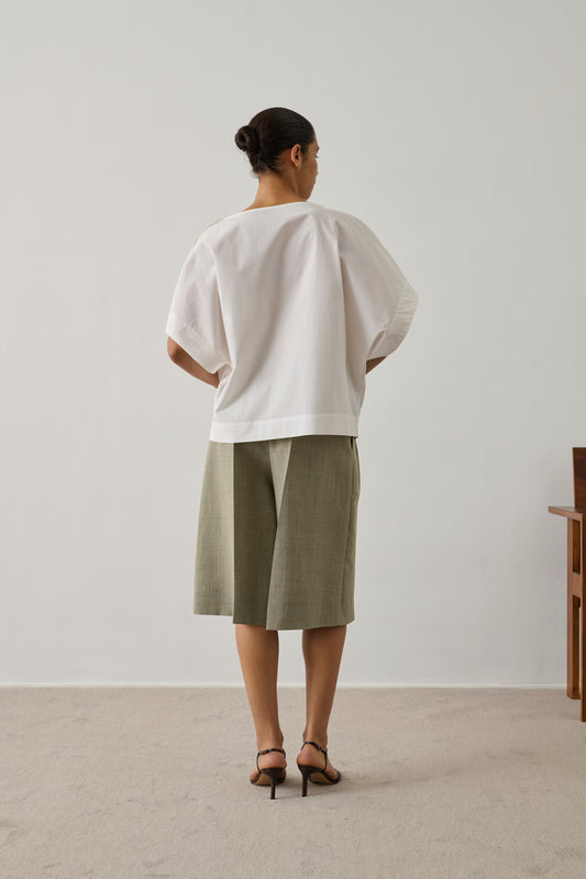 Blouse Issa - Blanc Cassé - Coton - Femme