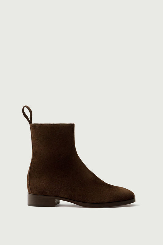 Bottines West - Marron - Cuir - Femme