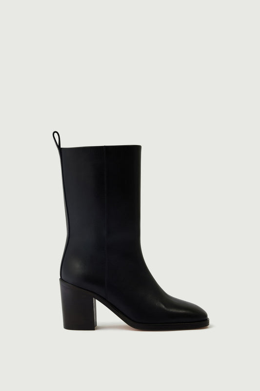 Bottines Cara - Noir - Cuir - Femme