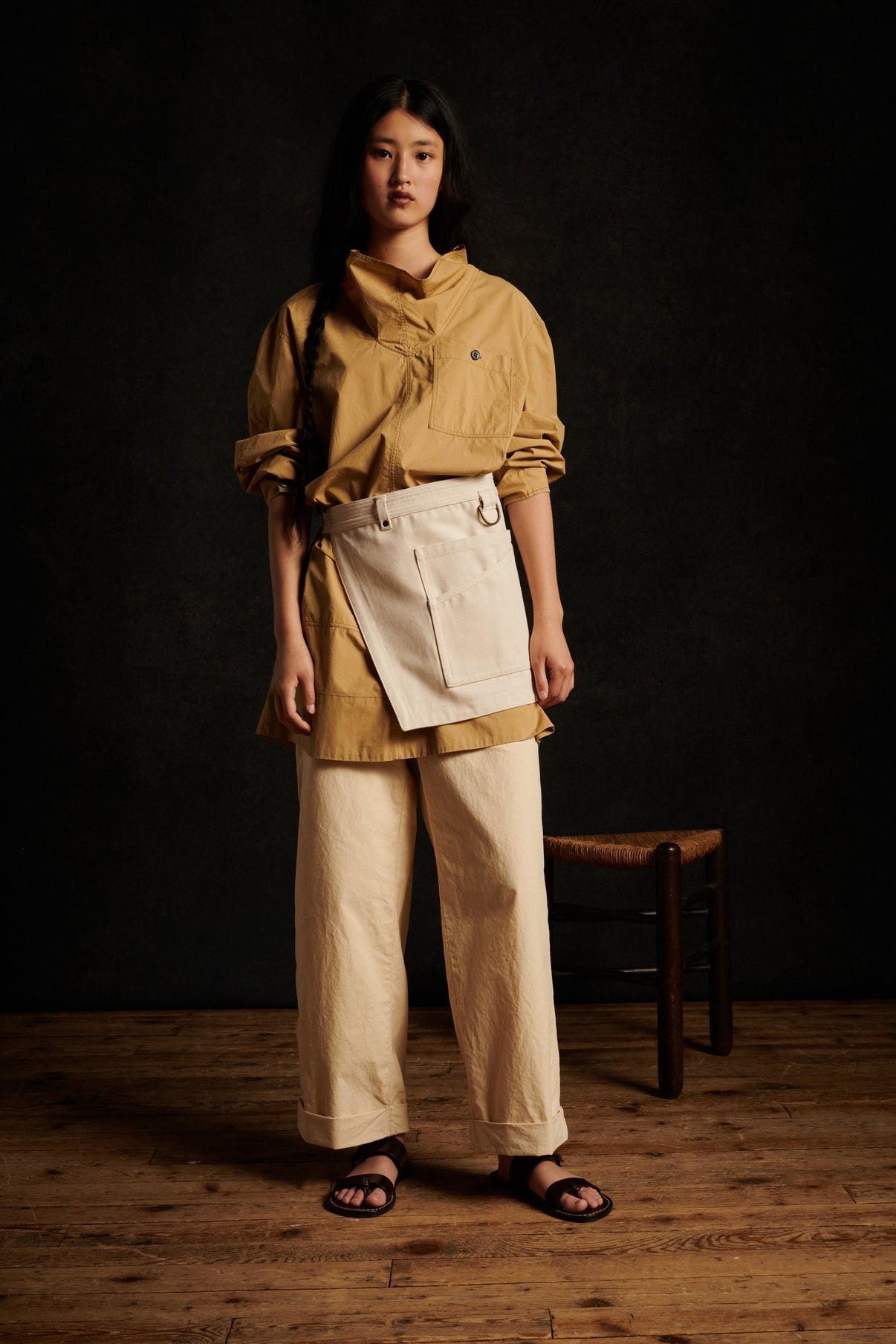 ULSAN BEIGE DRESS vue 6