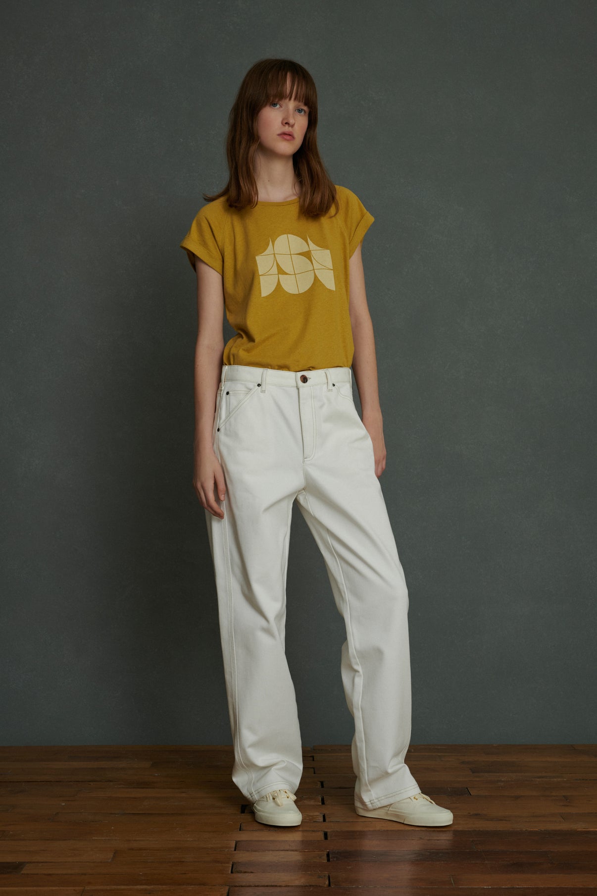 Jean Napoleon - Craie - Coton - Femme vue 1