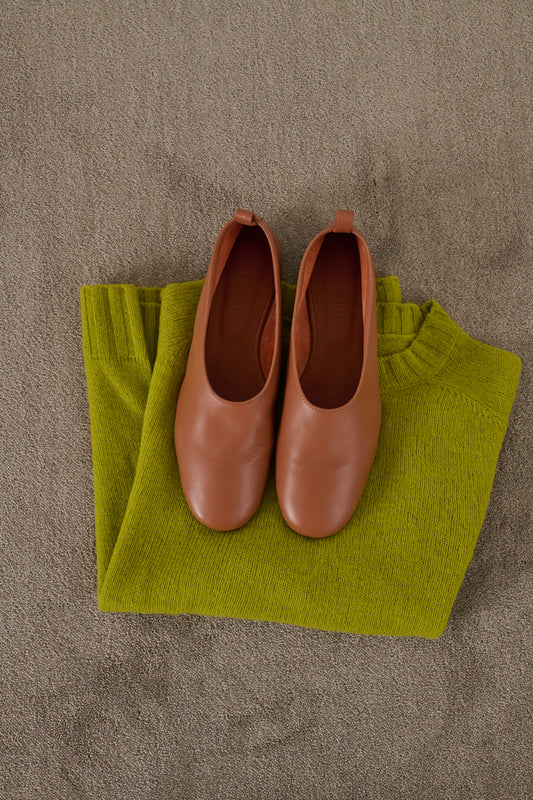 Ballerines Bala - Rose Blush - Cuir - Femme